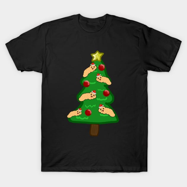 Pancreas Christmas Tree T-Shirt by CatGirl101